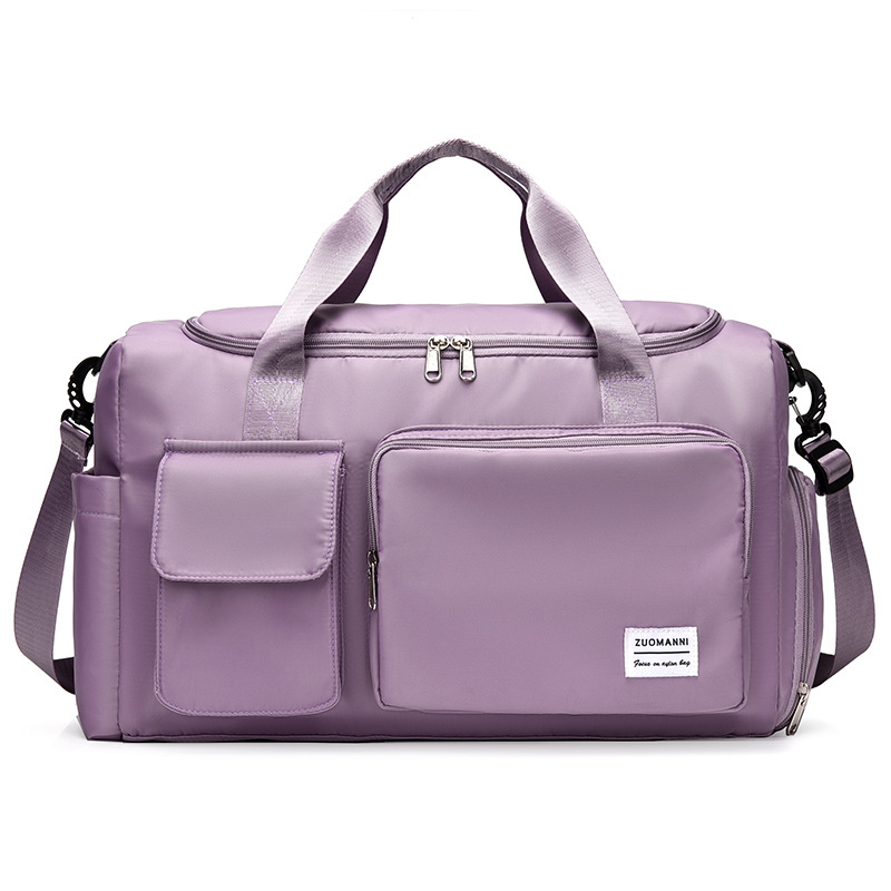 Fitness bags, dry and wet separation swimming training bags, shoe compartment style luggage bags, multi-functional single-shoulder travel bags, sports bags Item Picture