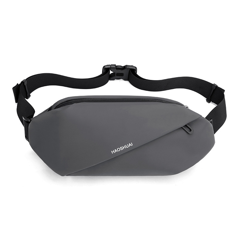 Customized men's waist bags, outdoor running bags, mobile phone bags, multi-functional large-capacity chest bags, casual single-shoulder crossbody bags Application Scenario