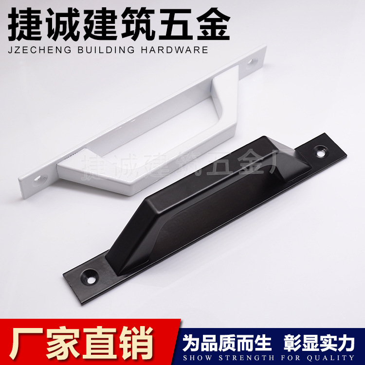 Aluminum alloy handles, door and window handles, exposed wooden doors, balcony sliding doors, sliding doors, high-strength modern handles, glass doors Application Scenario