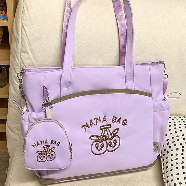 High appearance level, trendy multi-functional bag, large-capacity schoolbag for female students, versatile single-shoulder crossbody bag, and book bag Application Scenario