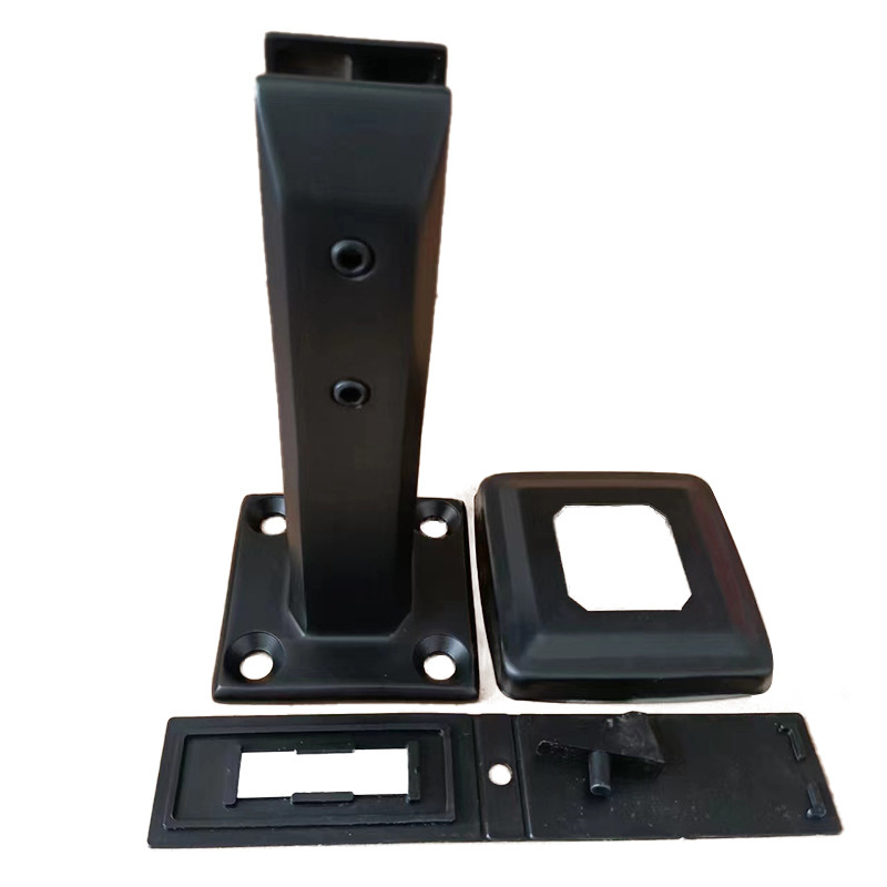 304 stainless steel glass clamp, bathroom swimming pool clamp, non-drilling base, fixed staircase, tempered glass clamp 201 Specification drawing