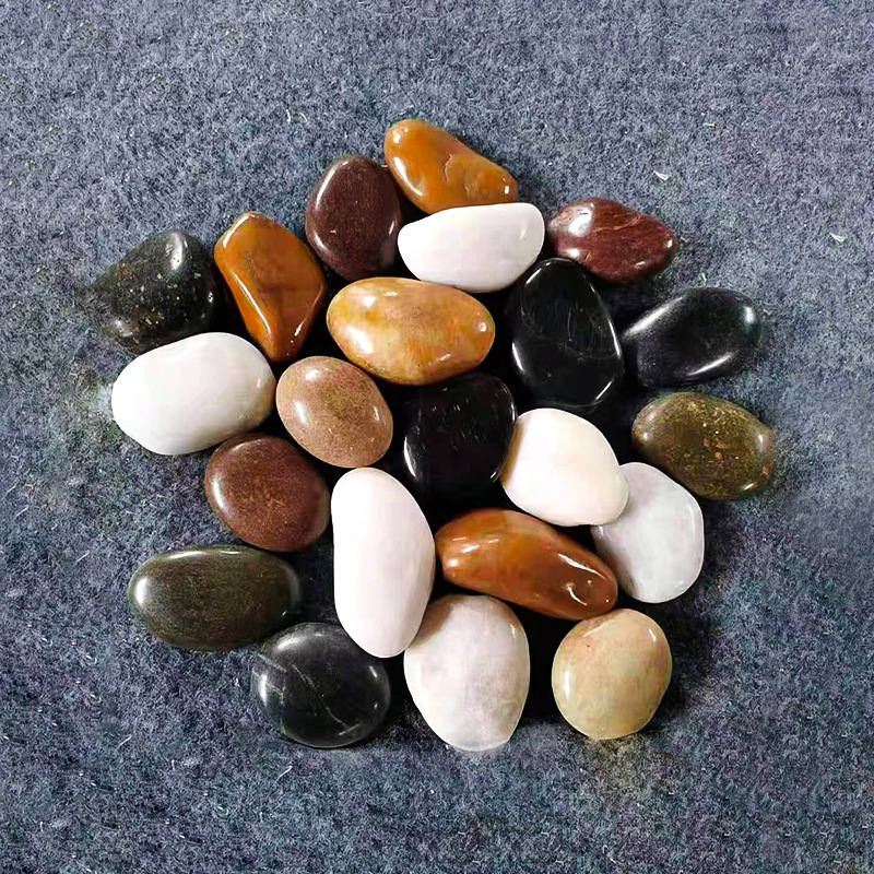 Fine-polished natural pebbles for engineering paving, courtyard filling, ground paving, garden landscaping, fish tanks, flower POTS, hydroponic decorative stones details Picture