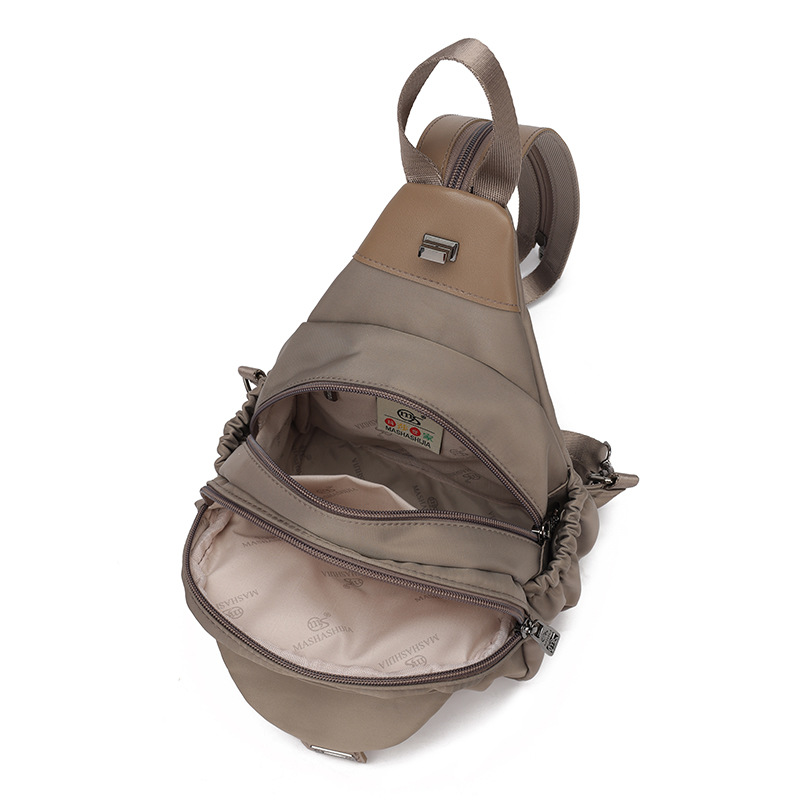 Travel backpack for women 2024 New style chest bag, lightweight commuting crossbody dual-purpose bag, sports single-shoulder hiking small backpack Application Scenario