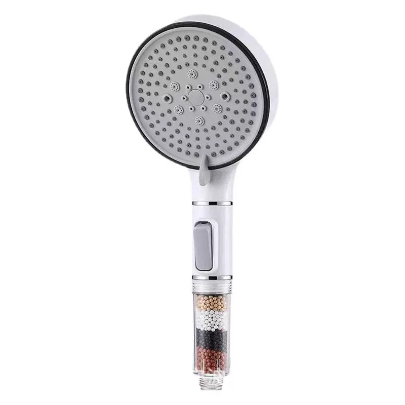 Cross-border 12CM filtering spray large panel showerhead, household shower head, bath heater, handheld showerhead Item Picture