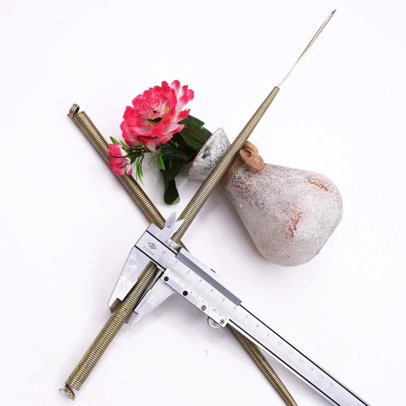 38cm tension spring automatic pulling screen door spring, household spring stretching door closing spring, windproof door closing device details Picture