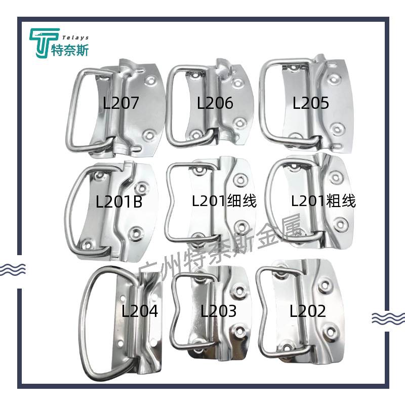 Wholesale of 304 stainless steel handle, spring folding handle, wooden box handle, drawer tools, industrial box, heavy handle Application Scenario