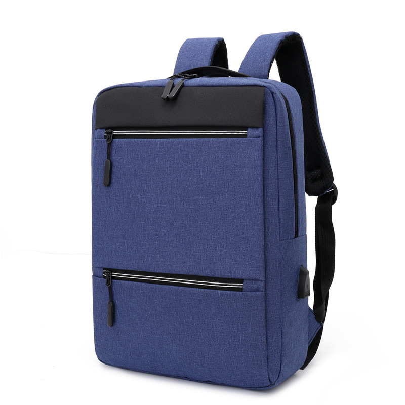 Customized business backpack, high-end men's simple large-capacity backpack, water-resistant laptop bag, schoolbag Specification drawing