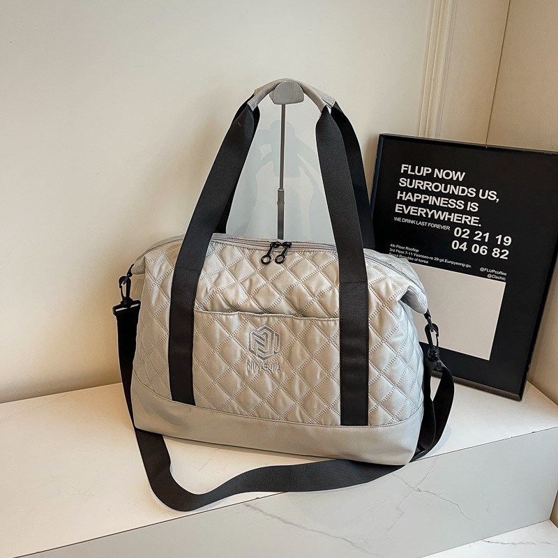 Cross-border dry-wet separation fitness bag 2025 New model carry-on luggage storage bag, sports and leisure yoga bag, training bag full figure