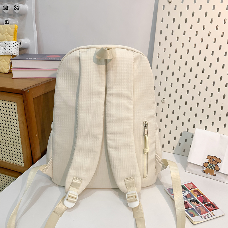 New Korean style ins forest-themed campus fresh and clean schoolbag for girls, a light backpack for primary and secondary school students in grades 3 to 5 Specification drawing