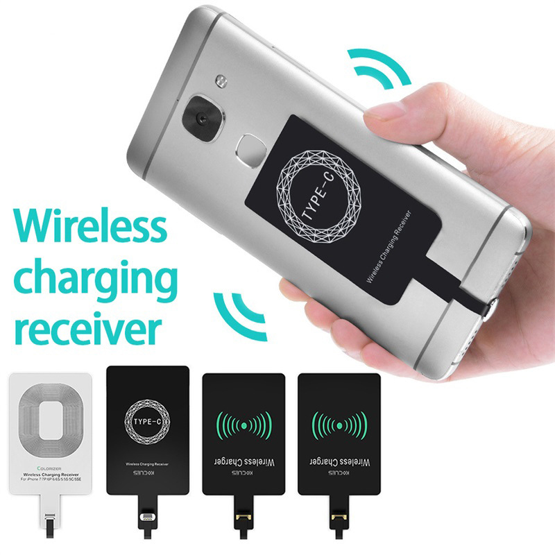 Manufacturer wholesale wireless charging receiver patch suitable for Apple and Android Type-c mobile phone wireless charging receivers Item Picture