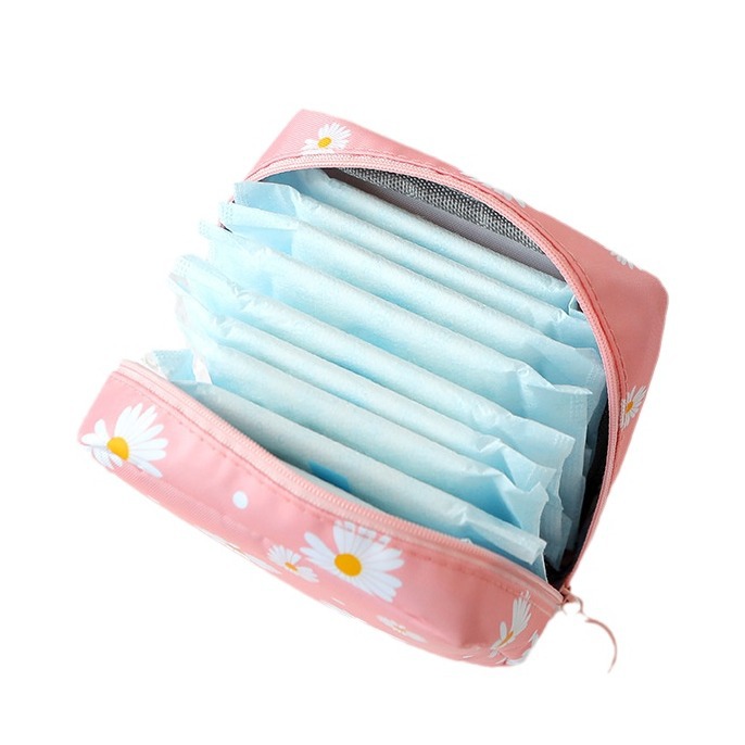 Portable and cute sanitary napkin storage bag, mini sanitary napkin bag, pad storage bag, menstrual small bag, red envelope opening Item Picture