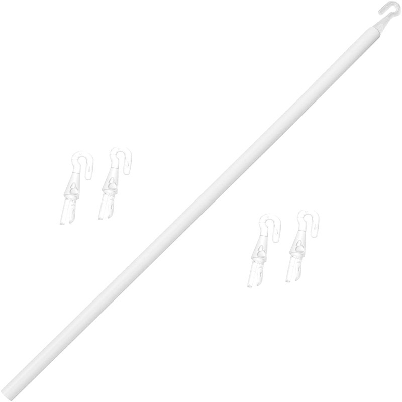 Cross-border wholesale of 89CM spliced blinds, pull rods and rotating rods, DIY curtain assembly accessories full figure