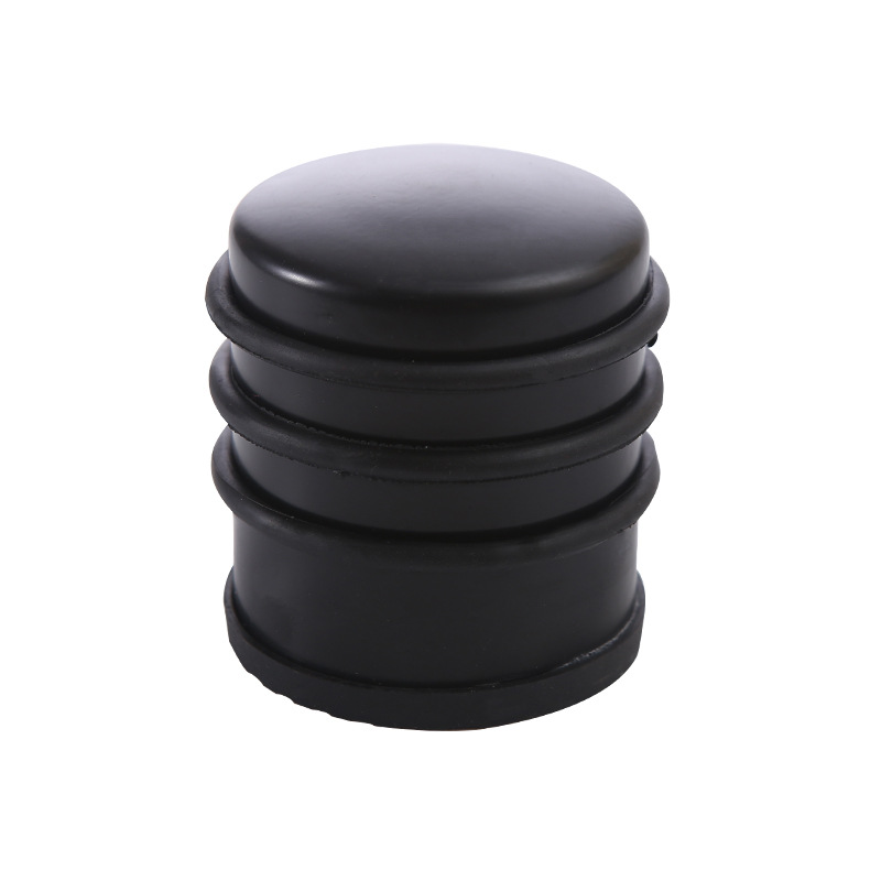 430 stainless steel door stop in stock, portable household round door stop, floor-mounted painted door stop, silent indoor door stop Item Picture