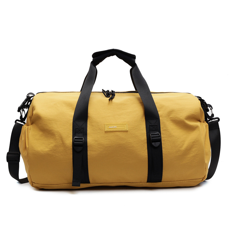 Men's and women's fashionable sports and fitness bags, large-capacity business trip luggage storage bags, Korean-style Instagram versatile and lightweight travel bags Item Picture