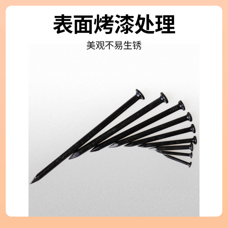 Wholesale of special cement nails, steel nails, wall nails, round nails, iron nails, foreign nails, woodworking nails, and concrete photo frame hangers Application Scenario