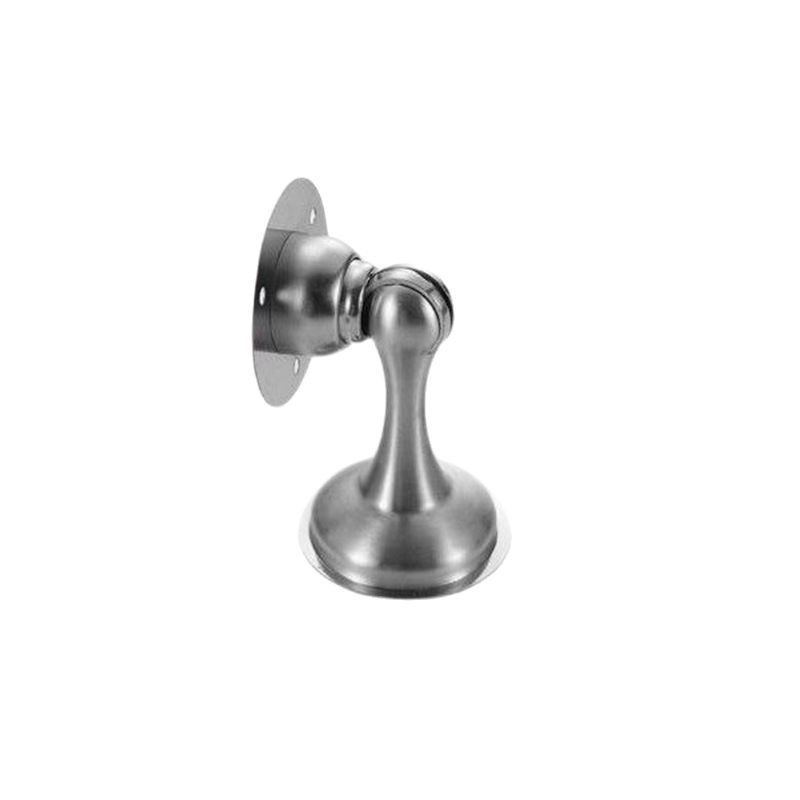 Strong magnetic stainless steel door suction without drilling, home decoration silent wall suction, anti-collision thickened black door suction, suitable for both floor and wall installation Item Picture