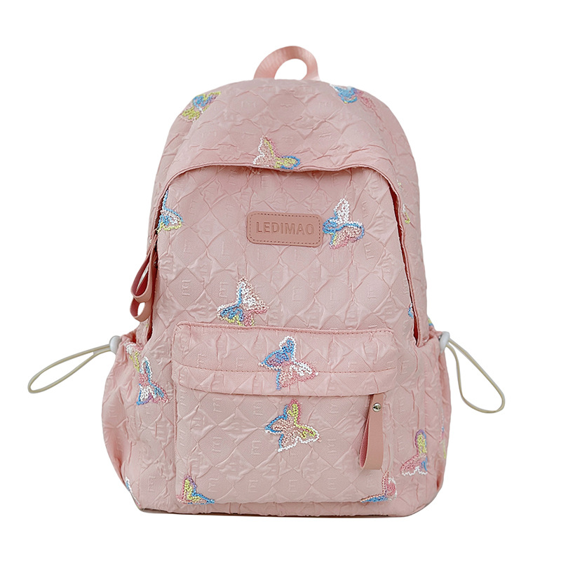 This is a niche, high-quality, Japanese-style versatile schoolbag with a large capacity. It's a backpack for junior high school, senior high school and college students, a computer bag for girls Item Picture