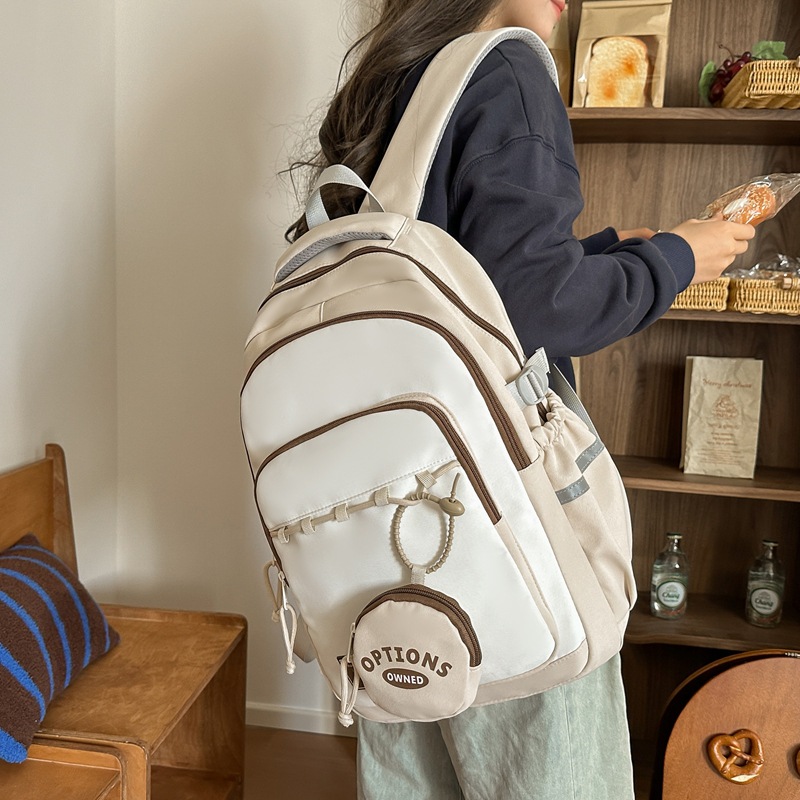 A new 2024 Korean version Instagram high-quality backpack for girls in grades three to six of primary and secondary school details Picture