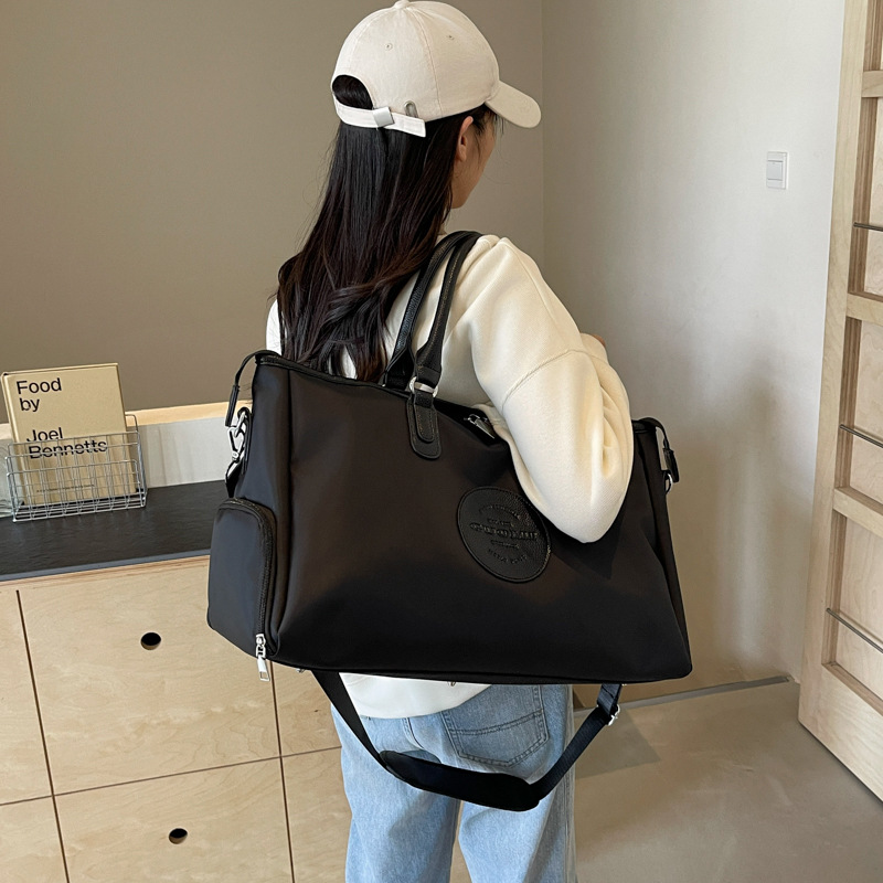 New fashionable and simple travel bag with large capacity, casual outdoor camping storage bag, and fitness yoga bag suitable for both men and women Specification drawing