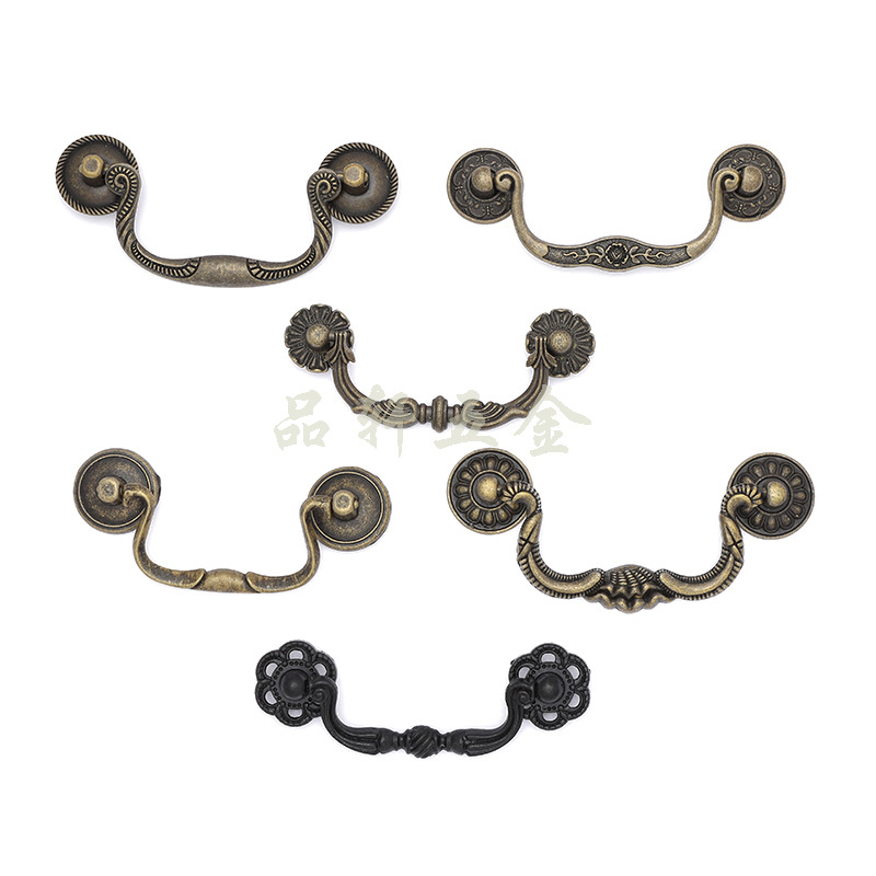 Factory direct supply of home decoration handles, packaging boxes, gift boxes, handles, wooden box handles, cabinet doors, drawer handles full figure