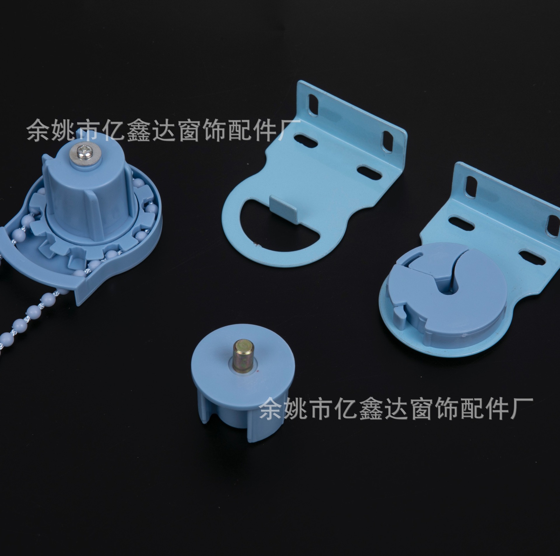 【 Factory Direct Supply 】 Universal window decoration roller blind accessories 28#38# head plastic and metal accessories for household use details Picture