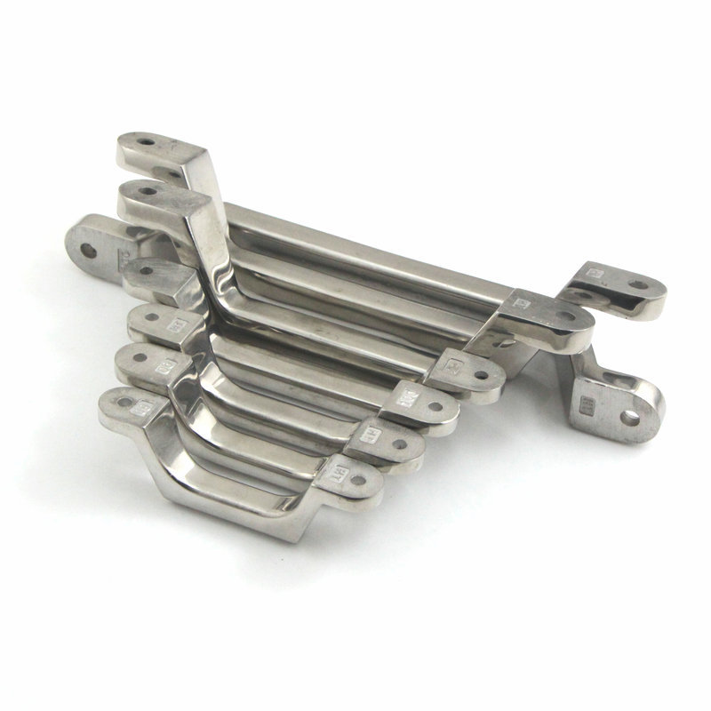 304 stainless steel industrial handle, iron cabinet door handle, environmentally friendly large handle, industrial heavy equipment handle Item Picture