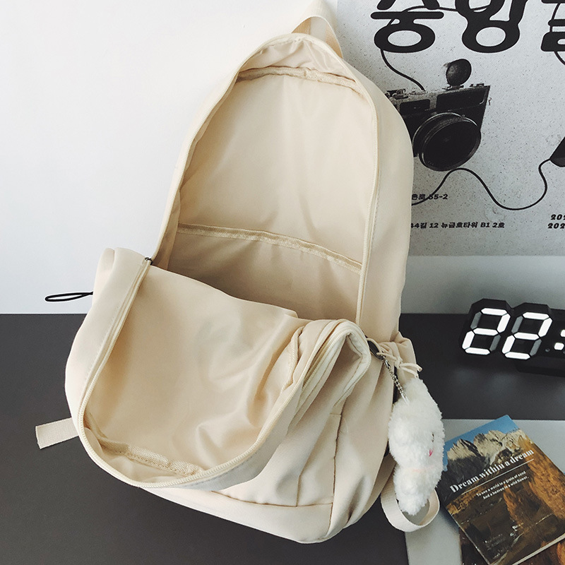A large-capacity Japanese-style versatile computer bag for women, a commuting college student couple backpack, and a simple travel backpack Application Scenario