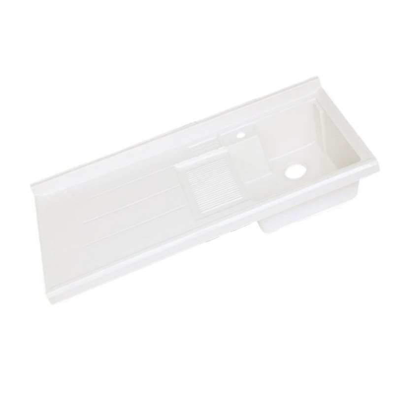 Balcony laundry basin, washing machine counter, integrated basin, laundry pool, large household quartz stone laundry trough, cross-border e-commerce Item Picture