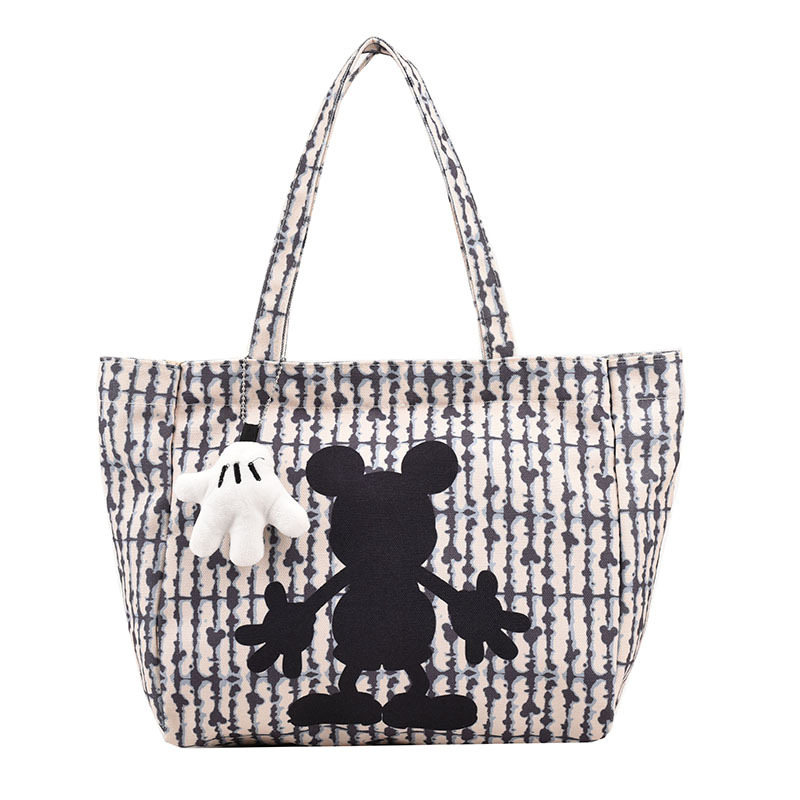 Korean cute cartoon girl underarm bag 2024 autumn/winter new high appearance level single-shoulder bag versatile commuting tote bag Item Picture