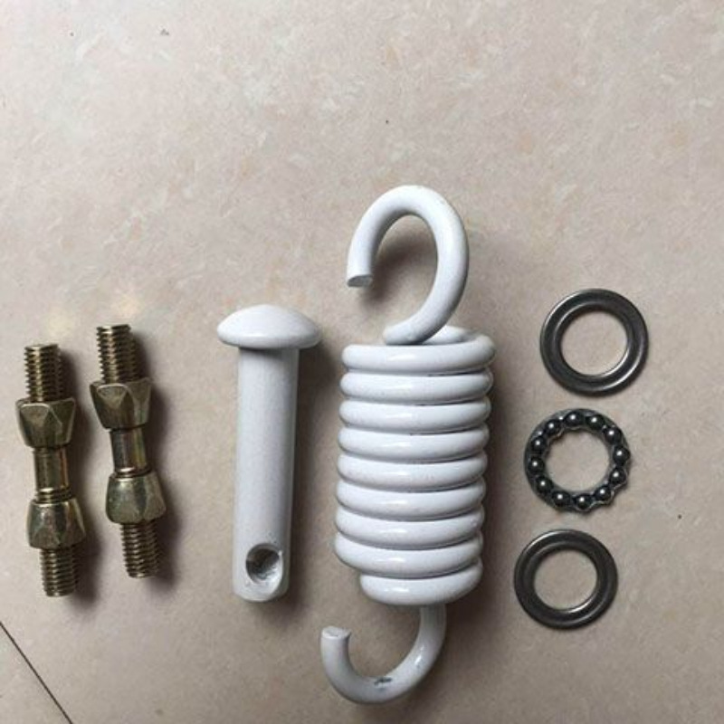 Hanging chair accessories, spring hooks, pins, mufflers, basket hooks, basket accessories, silencing bearings, double cradle screws full figure