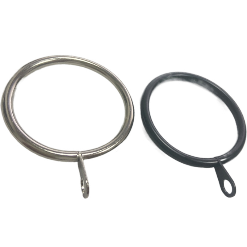 Hot-selling supply: Metal Roman ring curtain, 38mm curtain ring, iron sheet curtain hardware accessories Specification drawing