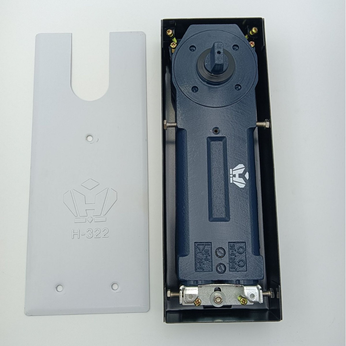 Factory direct sales of glass door floor spring, framed door, frameless glass door, 220B engineering model, hydraulic buffer, universal type details Picture