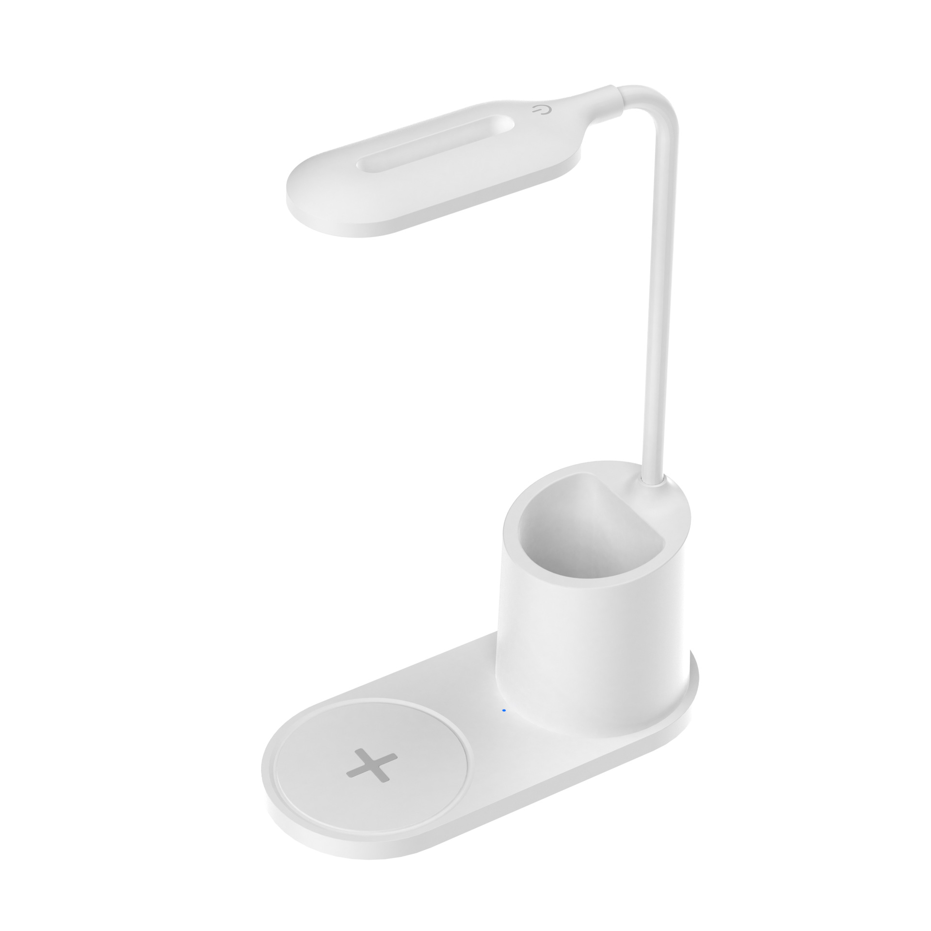 15W pen holder desk lamp wireless charger, multi-speed desk lamp fast charging wireless charger, outdoor home lighting details Picture