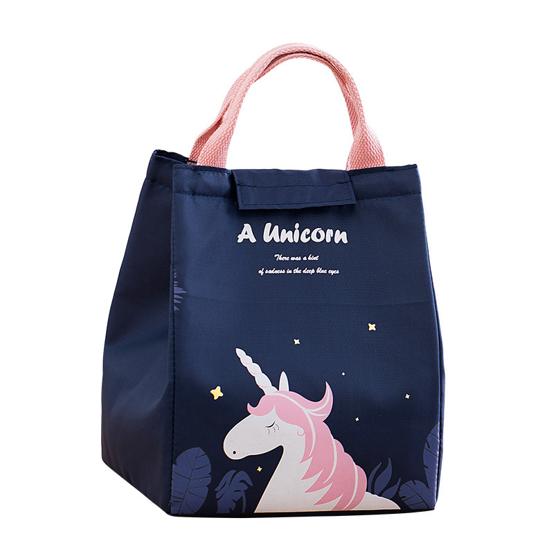 Dream Forest Aluminum Foil Waterproof Lunch box handbag, Large capacity to work, insulated bag, Portable lunch box Item Picture