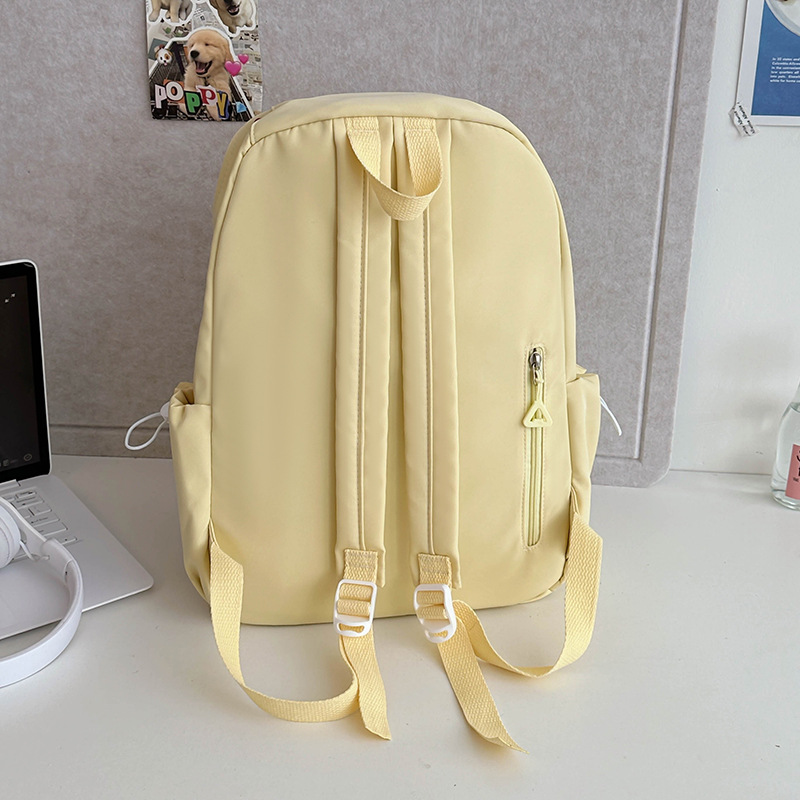 Forest-style, fresh and sweet girl backpack, high appearance level, large-capacity schoolbag, lightweight backpack for girls, middle and primary school students Specification drawing