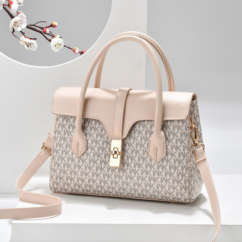 Wholesale of women's bags 2022 new style fashionable printed handbags, large-capacity casual single-shoulder crossbody, cross-border foreign trade consignment details Picture