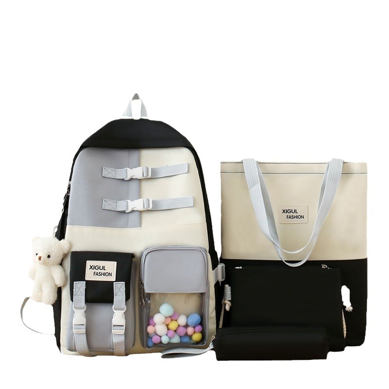 Schoolbag for girls, high appearance level, durable, hand-held after-school bag for primary school students, large-capacity backpack for junior high school students Item Picture