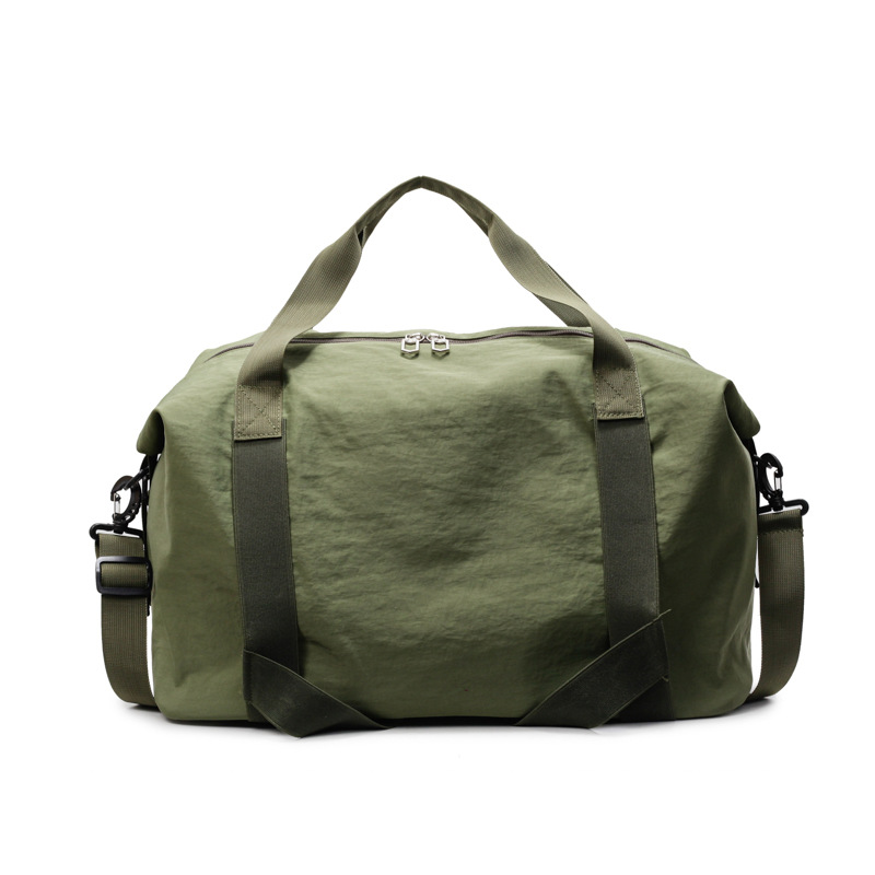 Large-capacity sports and fitness bag, short business trip lightweight handbag, luggage bag, simple and can hold yoga mat, travel bag Item Picture