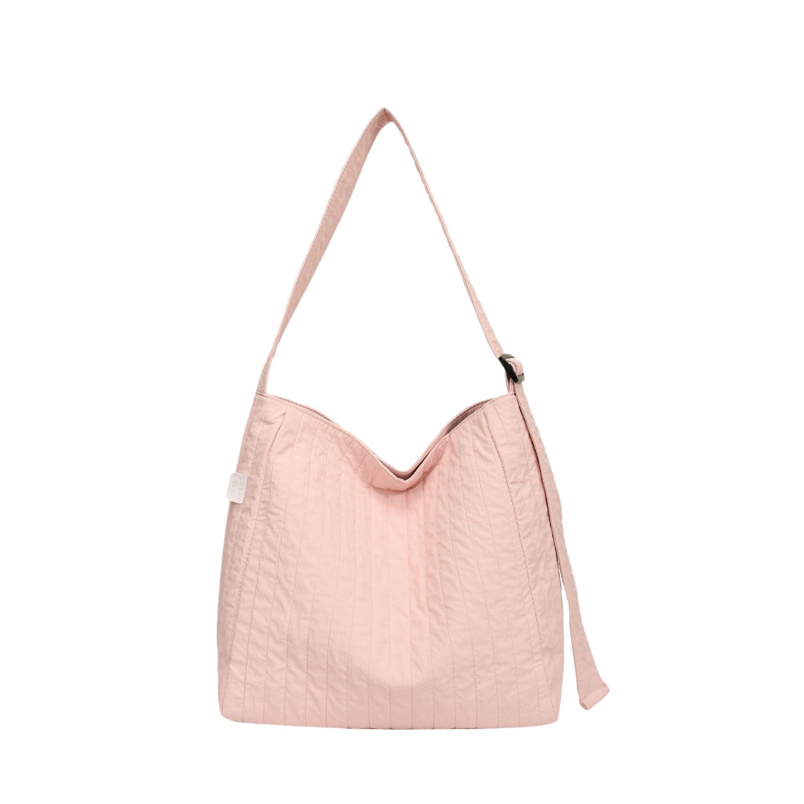 Large-capacity underarm bag for women, 2024 new style simple and high-quality commuter crossbody bag, fashionable college student fabric tote bag Item Picture