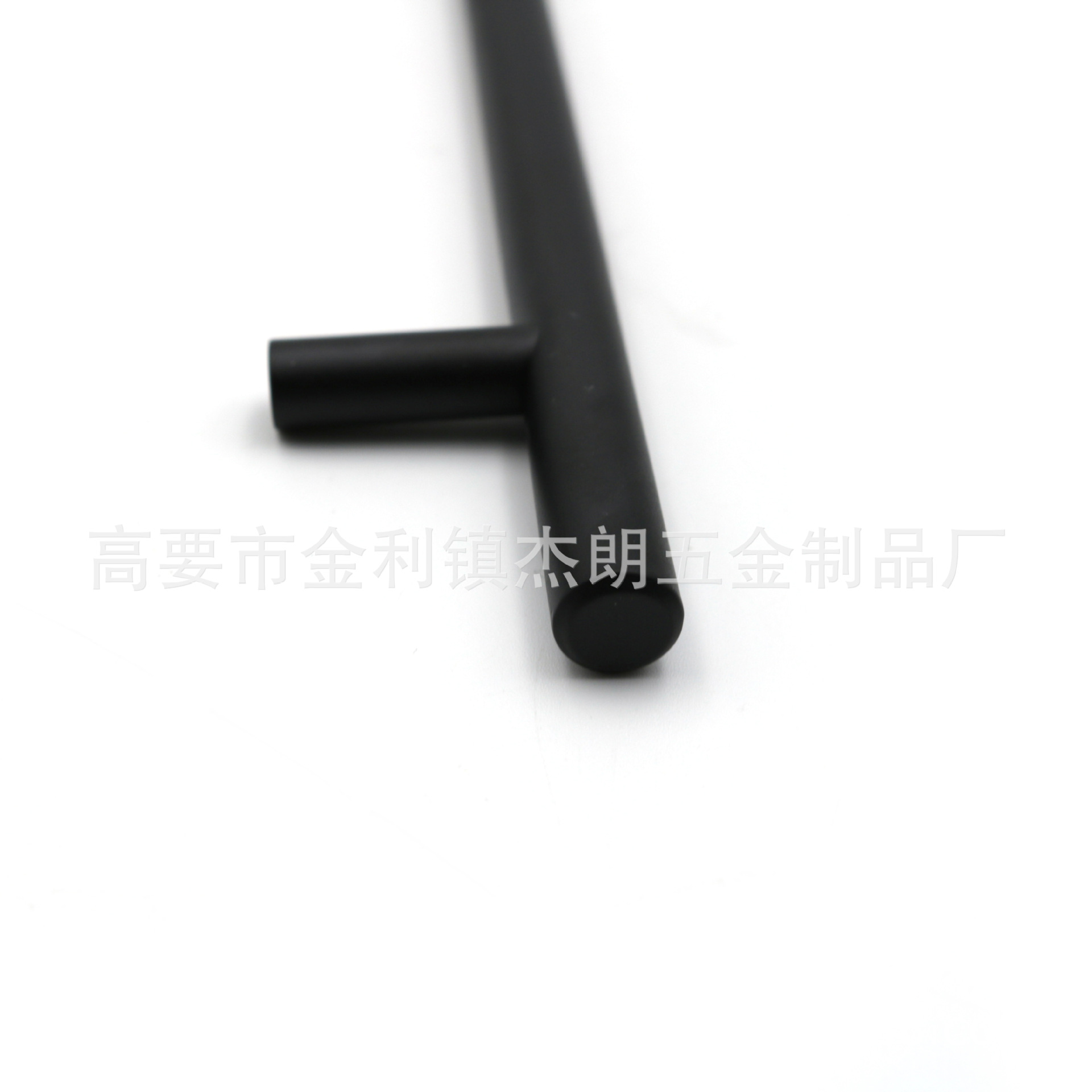 Black T-shaped handle, simple round handle, wardrobe and cabinet, stainless steel handle, hollow door handle, furniture handle Application Scenario