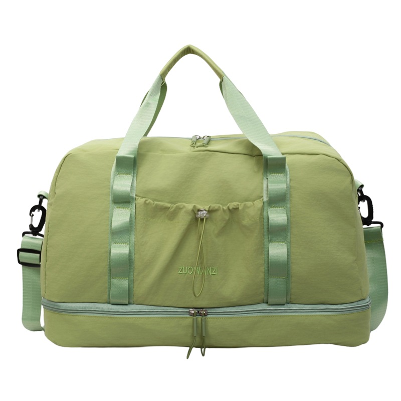 New short-distance business travel bag, handbag, large-capacity women's fitness luggage bag, portable yoga bag for sports storage Item Picture