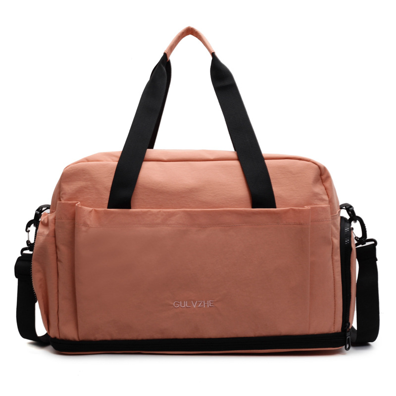 The 2025 new dry-wet separated travel bag for men and women, short-distance storage luggage bag for outings, and expandable sports and fitness bag Item Picture