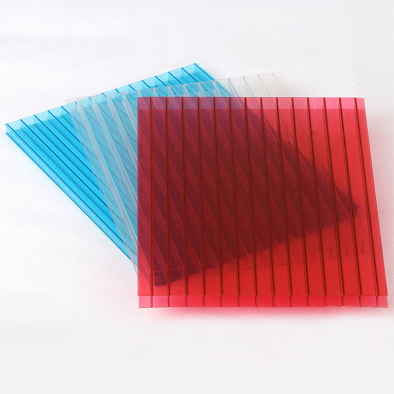 Wholesale of four-layer UV-resistant greenhouse light-transmitting panels, 8mm transparent polycarbonate sheets, pc impact-resistant sheets and honeycomb sheets Application Scenario