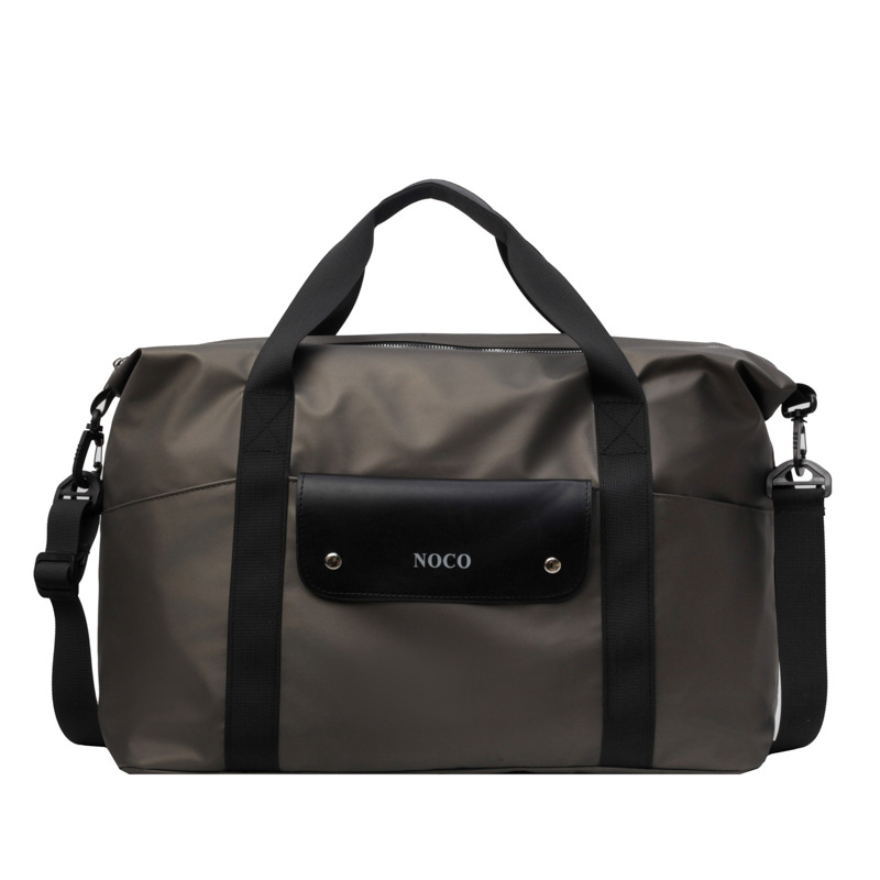 New large-capacity hand-held travel bag, lightweight men's and women's crossbody fitness bag, trendy and casual boarding storage bag Item Picture
