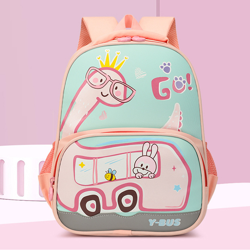 New fashionable cartoon backpack for boys in the senior and middle classes of kindergarten, high appearance level backpack, cute children's bag Specification drawing