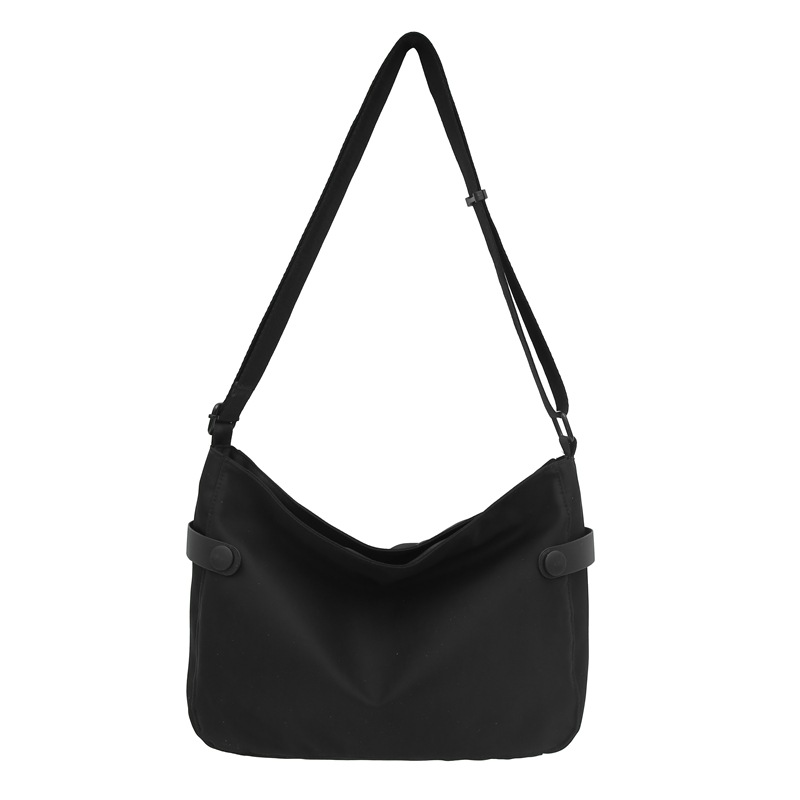 Korean version men's simple single-shoulder bag, crossbody small backpack, large-capacity class commuting casual messenger bag for male and female students Item Picture