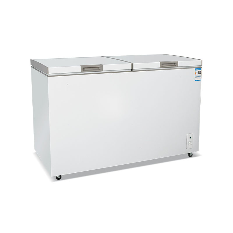 In-stock freezers, commercial freezers, double-temperature double-box horizontal refrigerators, small household refrigeration and preservation cabinets, cold cabinets Application Scenario