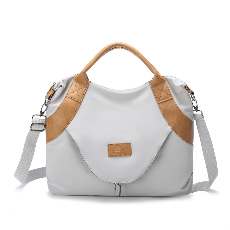 Fashionable and simple women's bag 2024 Winter new large-capacity tote bag, trendy handbag, single-shoulder crossbody nylon bag Item Picture