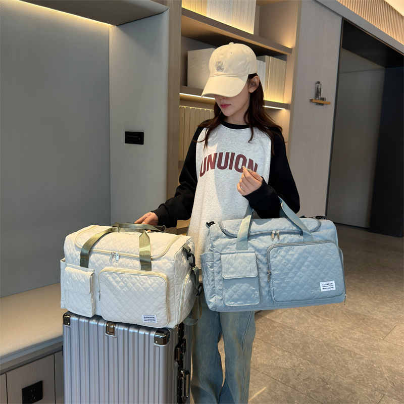 Customized swimming and fitness bags, dry and wet separation bags for pregnant women waiting for delivery, wholesale folding moving luggage storage bags details Picture