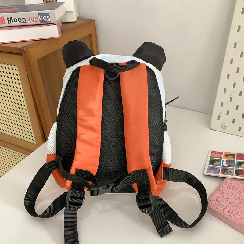 Cute panda backpack for kindergarten 2024 New style schoolbag, large-capacity children's fun and fashionable travel backpack Specification drawing